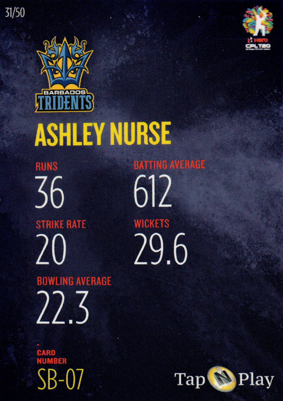 Ashley Nurse back