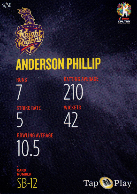 Anderson Phillip back