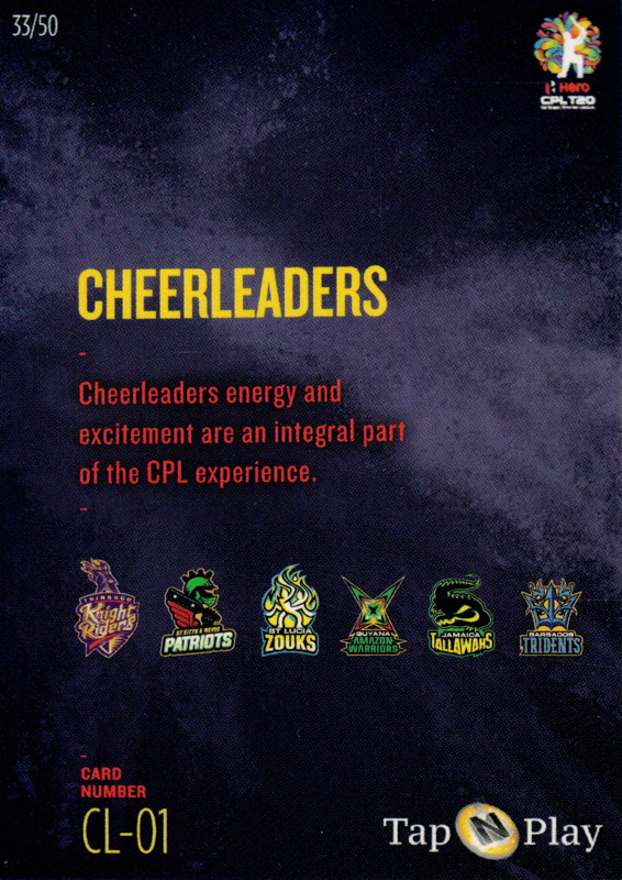 Cheerleaders back