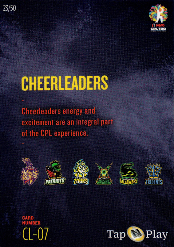 Cheerleaders back