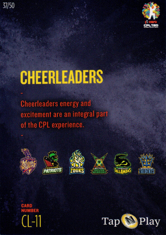 Cheerleaders back
