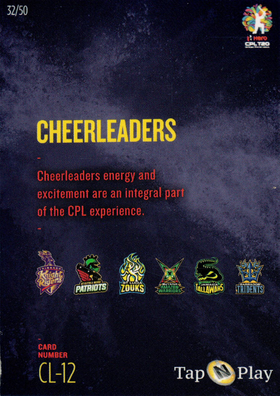 Cheerleaders back