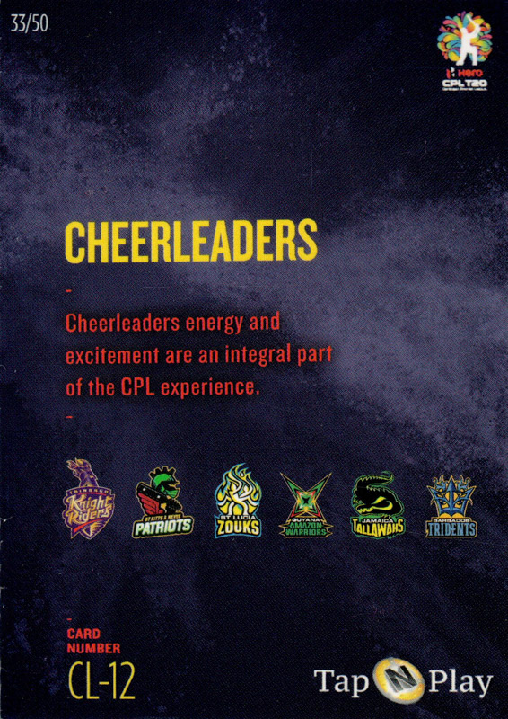 Cheerleaders back
