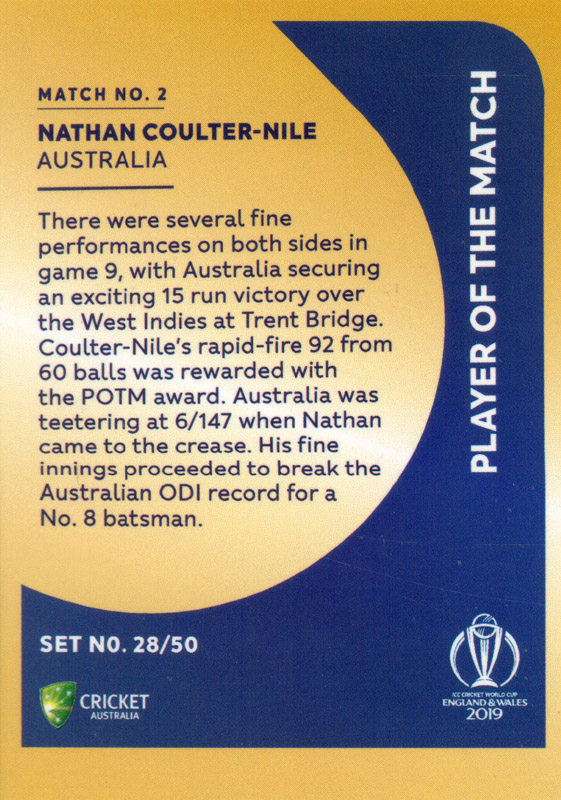 Nathan Coulter-Nile back