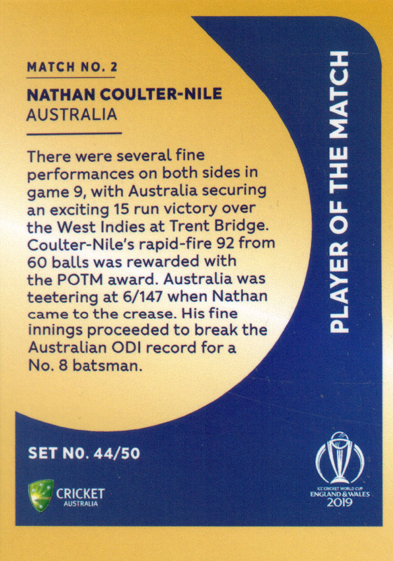 Nathan Coulter-Nile back