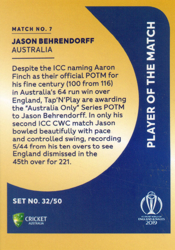 Jason Behrendorff back