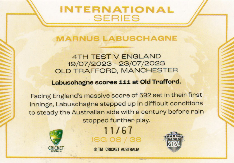 Marnus Labuschagne back
