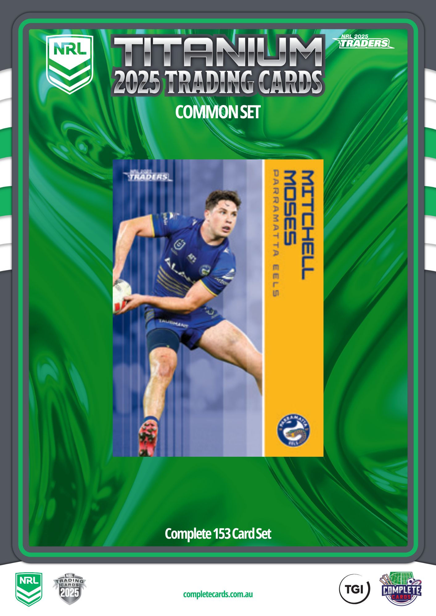2025 NRL Traders Titanium - Common Set