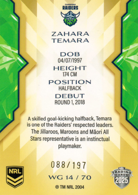 Zahara Temara back
