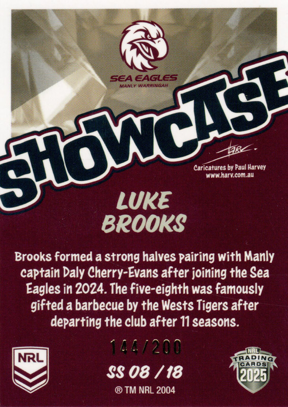 Luke Brooks back