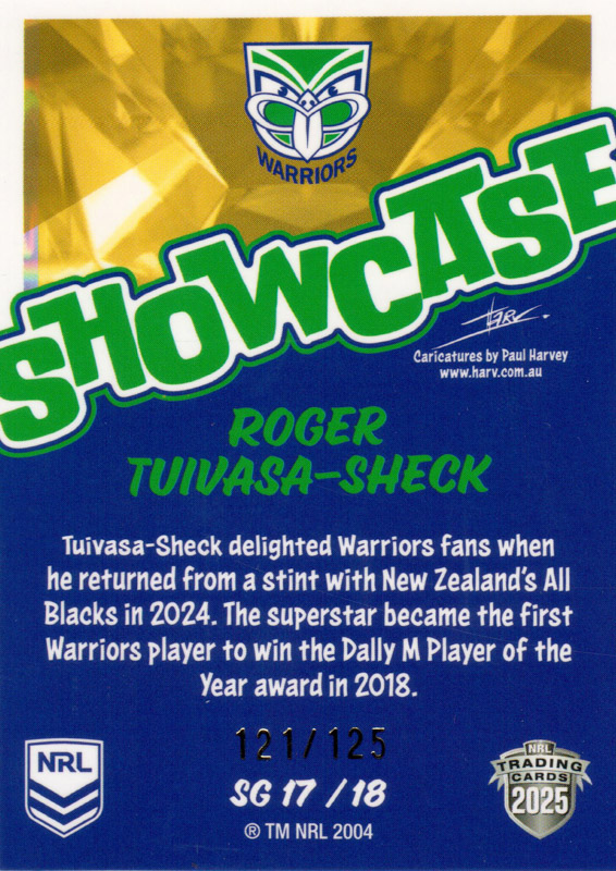Roger Tuivasa-Sheck back