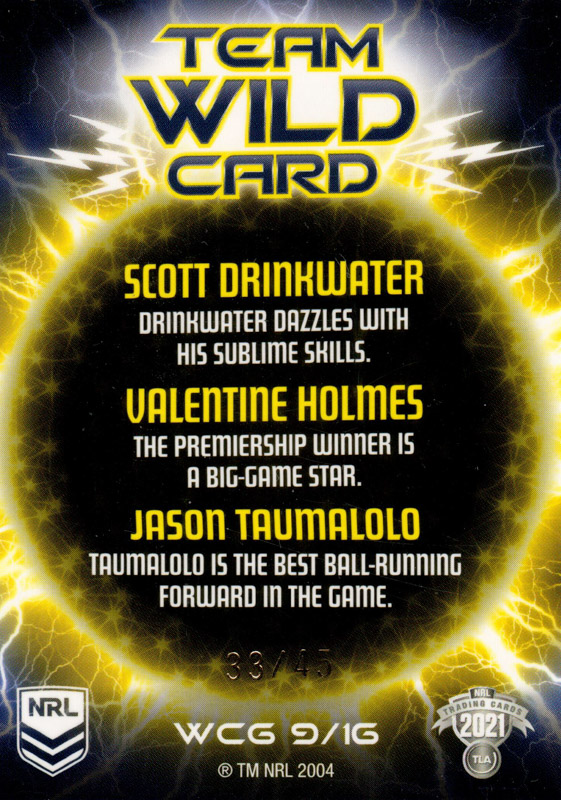 Scott Drinkwater / Valentine Holmes / Jason Taumalolo back