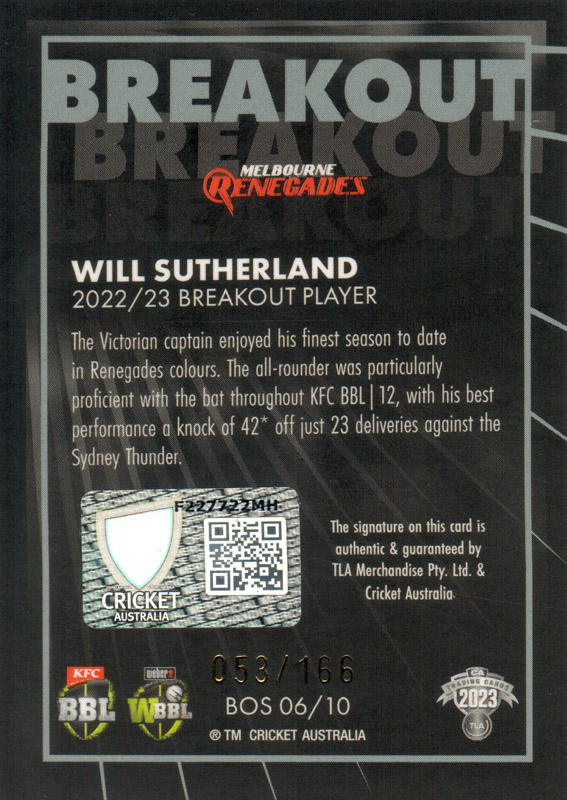 Will Sutherland back