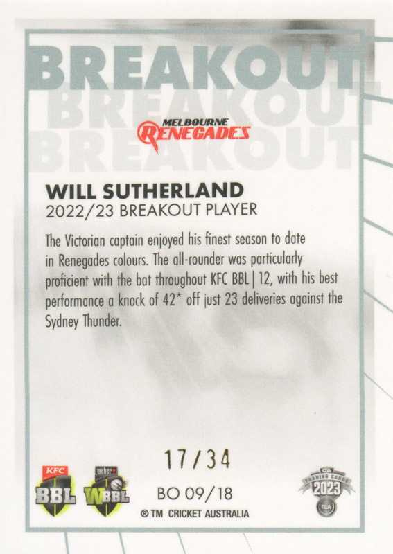 Will Sutherland back