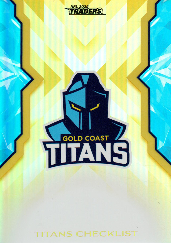 Gold Coast Titans Checklist