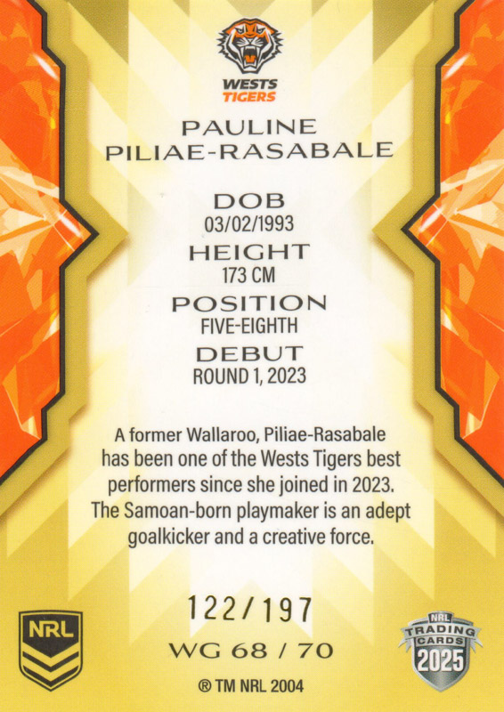 Pauline Piliae-Rasabale back