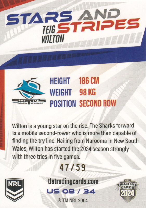 Teig Wilton back