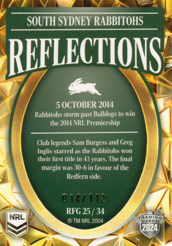Reflections Gold back