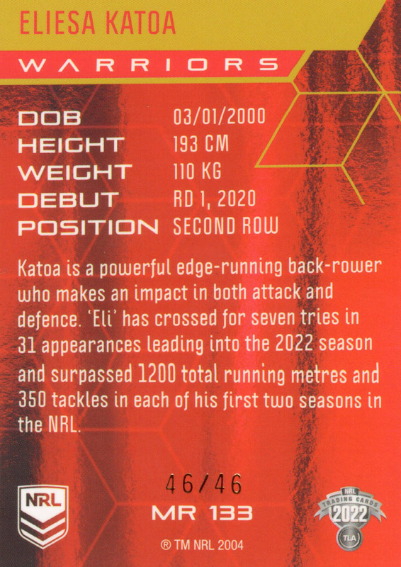 Eliesa Katoa back