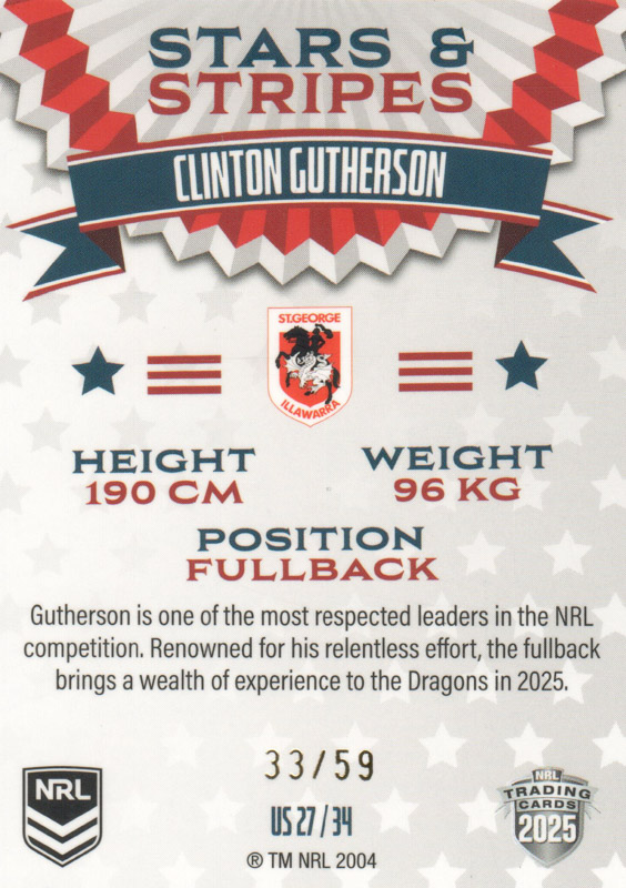 Clinton Gutherson back