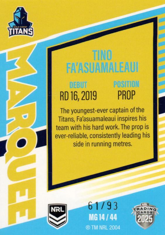 Tino Fa'asuamaleaui back