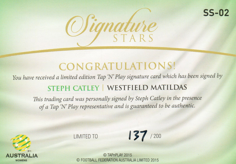Steph Catley back