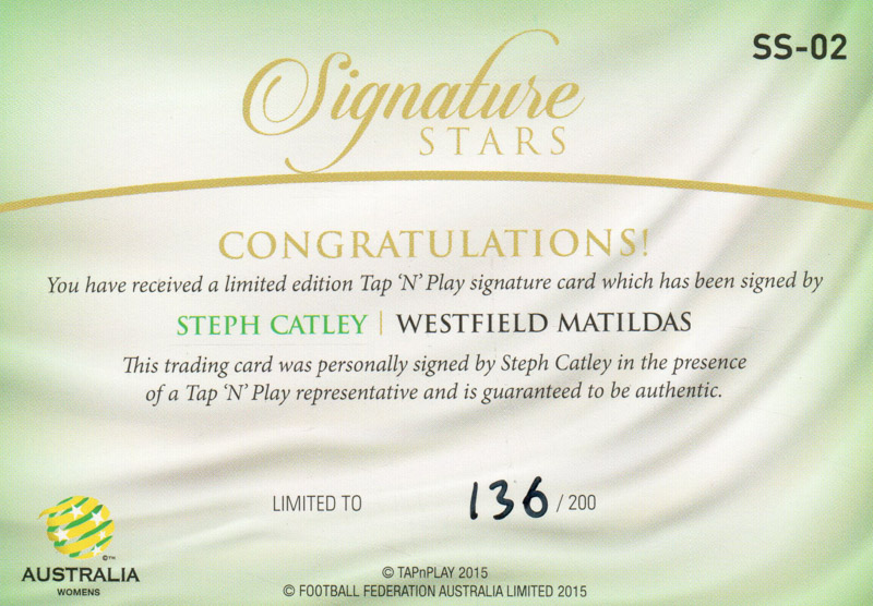 Steph Catley back