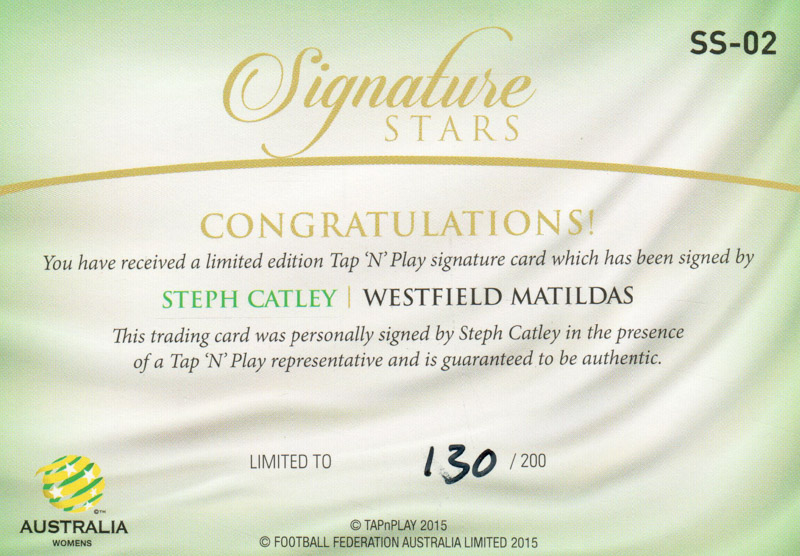 Steph Catley back