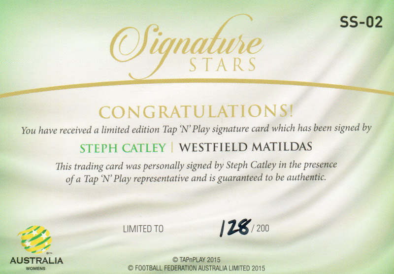Steph Catley back