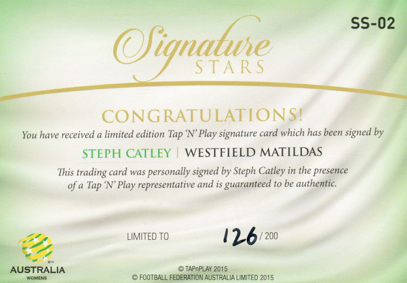 Steph Catley back