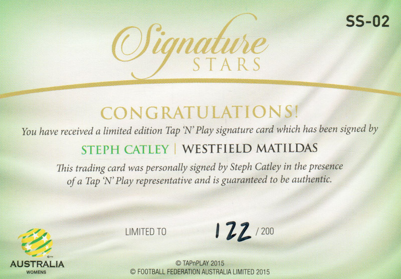 Steph Catley back