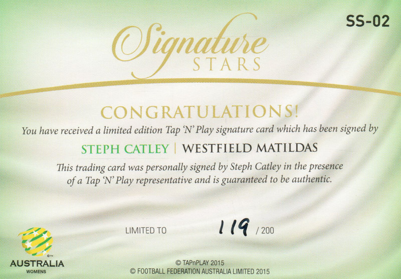 Steph Catley back