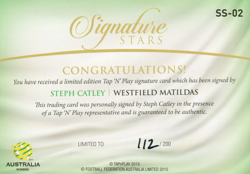 Steph Catley back