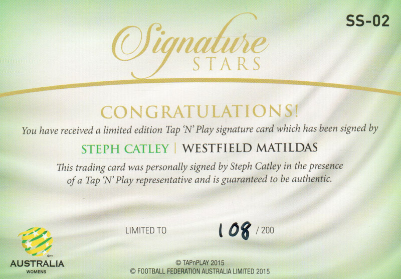 Steph Catley back