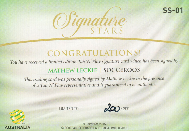 Mathew Leckie back