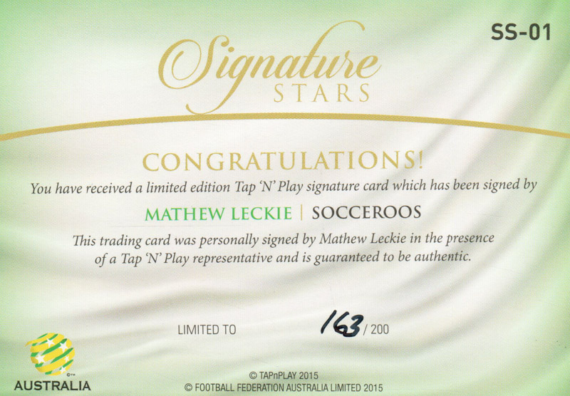 Mathew Leckie back