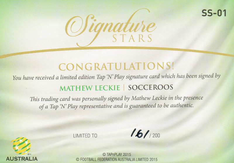 Mathew Leckie back