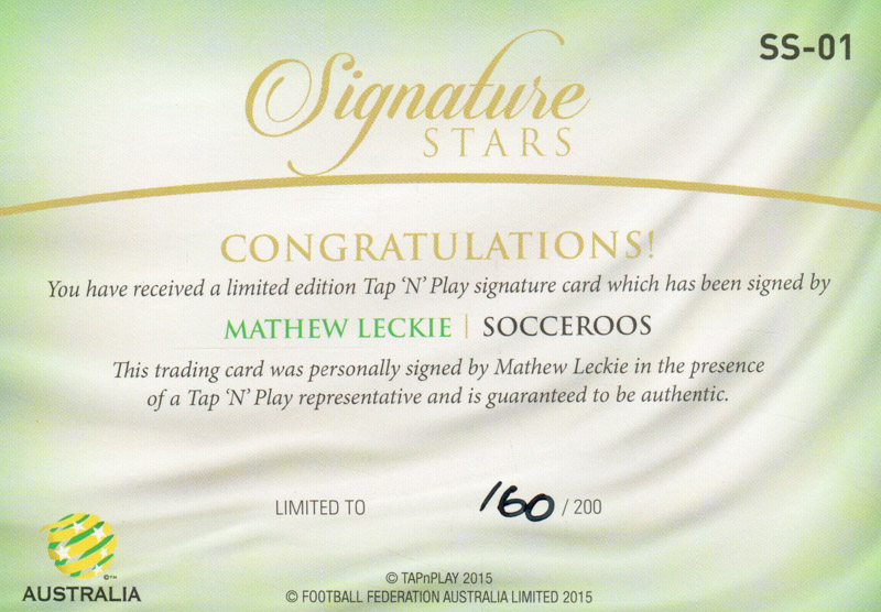 Mathew Leckie back