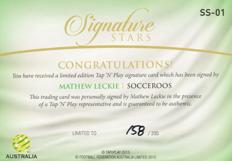 Mathew Leckie back