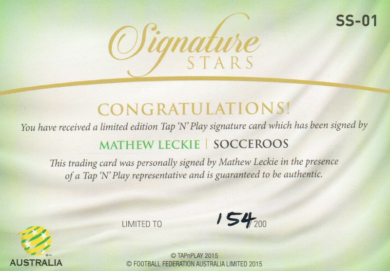 Mathew Leckie back