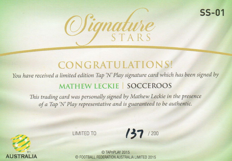 Mathew Leckie back