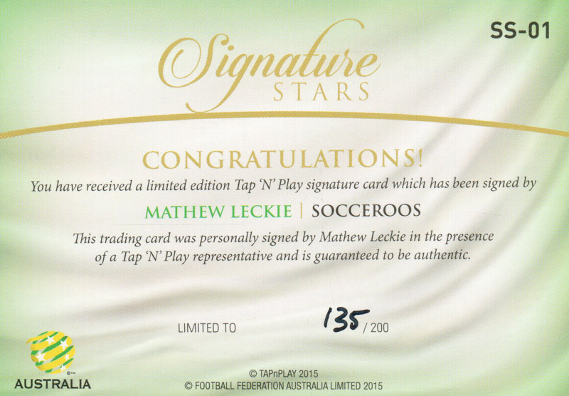 Mathew Leckie back
