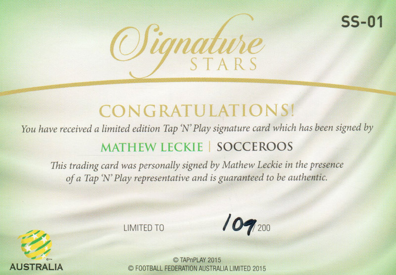 Mathew Leckie back
