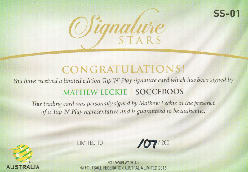 Mathew Leckie back