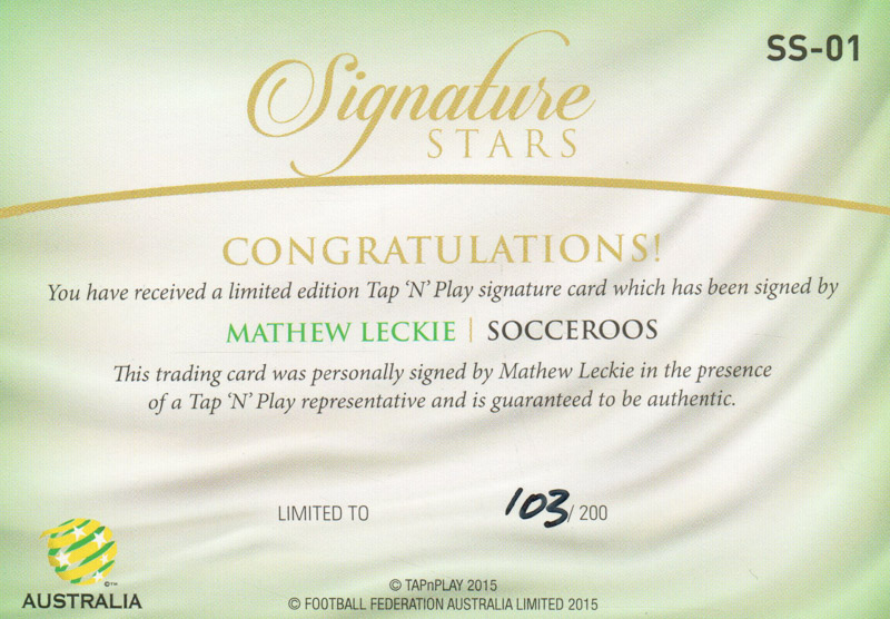 Mathew Leckie back