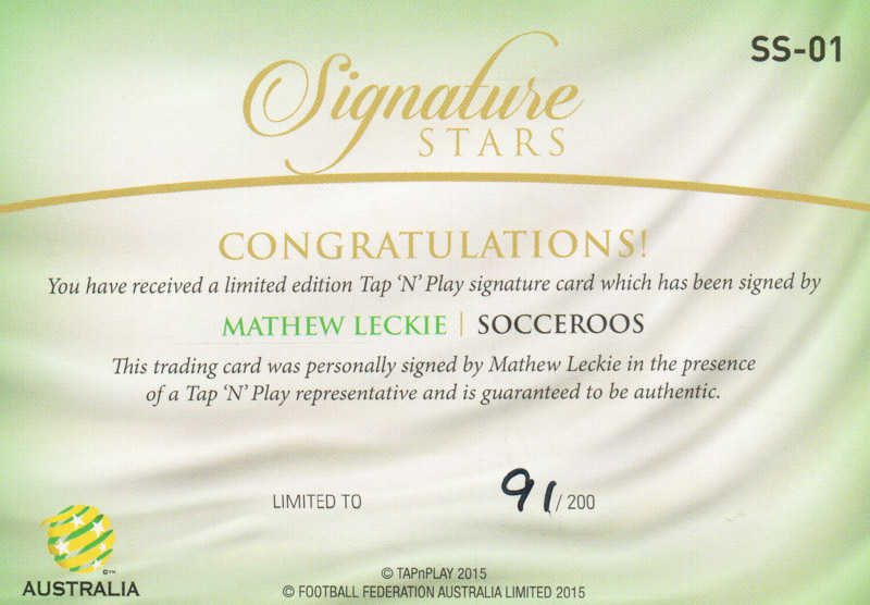 Mathew Leckie back