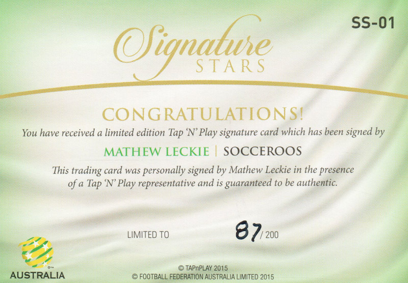 Mathew Leckie back