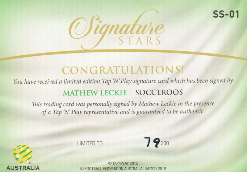 Mathew Leckie back