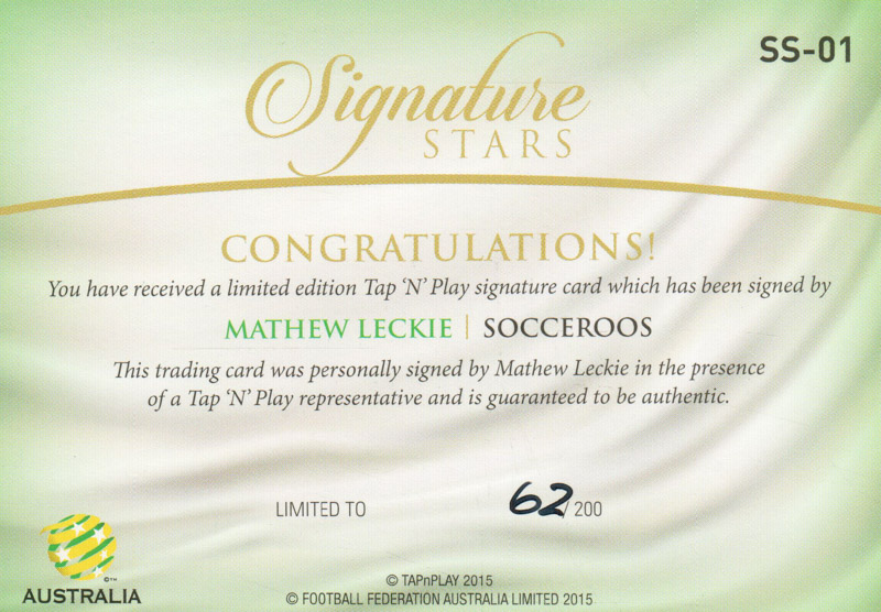 Mathew Leckie back