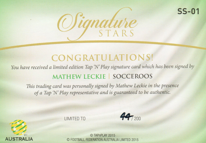 Mathew Leckie back